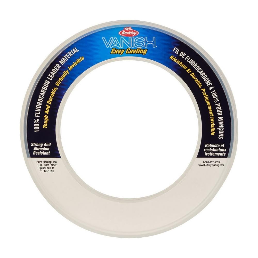 Berkley Vanish Fluorocarbon Fishing Line/Leader Material