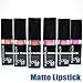 6 KLEANCOLOR MADLY MATTE LIPSTICK SET BOLD VIVID PINK APRICOT LIP STICK + FREE EARRING by Kleancolor