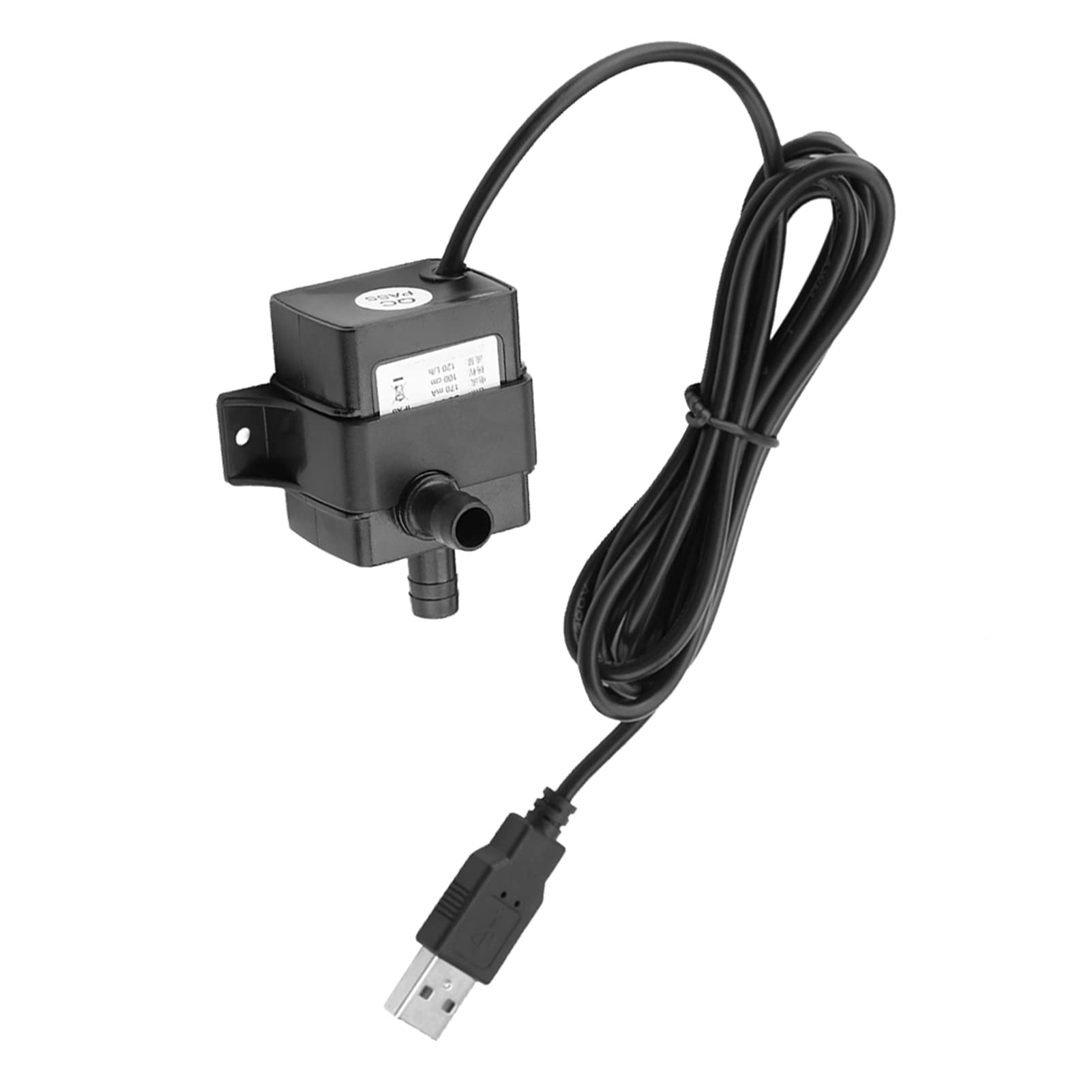 5V USB DC Submersible, Brushless Aquarium Pump Fish Fountain Pet Fountains Circulation Immersible