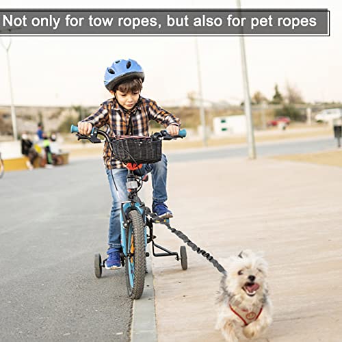 Nero Corda da Traino mtb per Bambini,Corda da