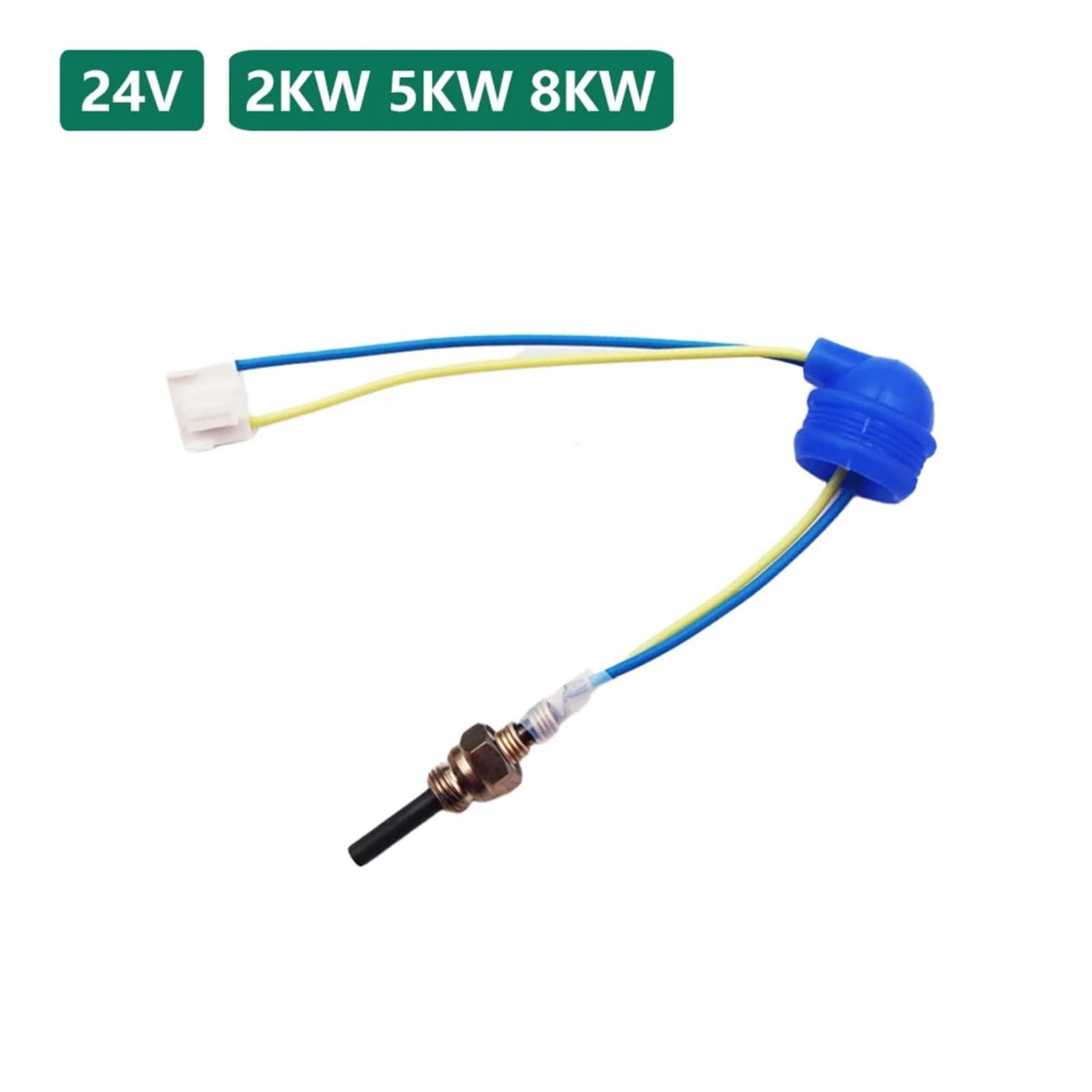 Nagrzewnica postojowa 5 Szt. 12V/24V 2kw 5kw 8kw Świeca Żarowa Do Ogrzewania Postojowego Do Samochodów Ciężarowych, Przyczep Kempingowych, Pasuje Do Webasto Eberspacher nagrzewnica powietrza(5PCS 12V)