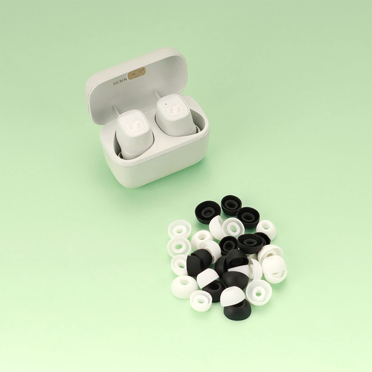 シリコン製ホワイトイヤーピース Amazon.co.jp: 【NOUKAJU】 イヤーピース Sennheiser イヤーホン 対応