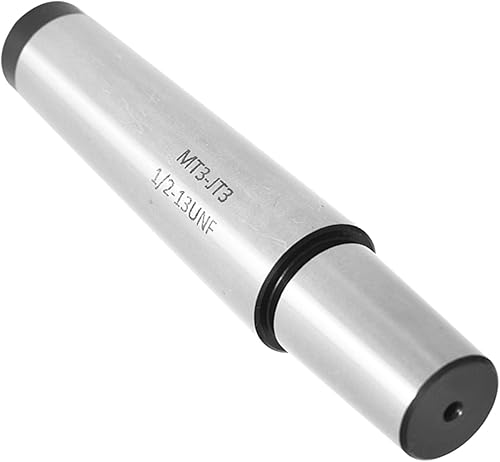 Miniatura 2 de kimllier Morse Taper MT3 Adaptador 3MT Shank to 3JT Tang Roscado Portabrocas Arbor Precisión Tierra Roscado Chuck Arbor Ajuste para Taladro Fresado