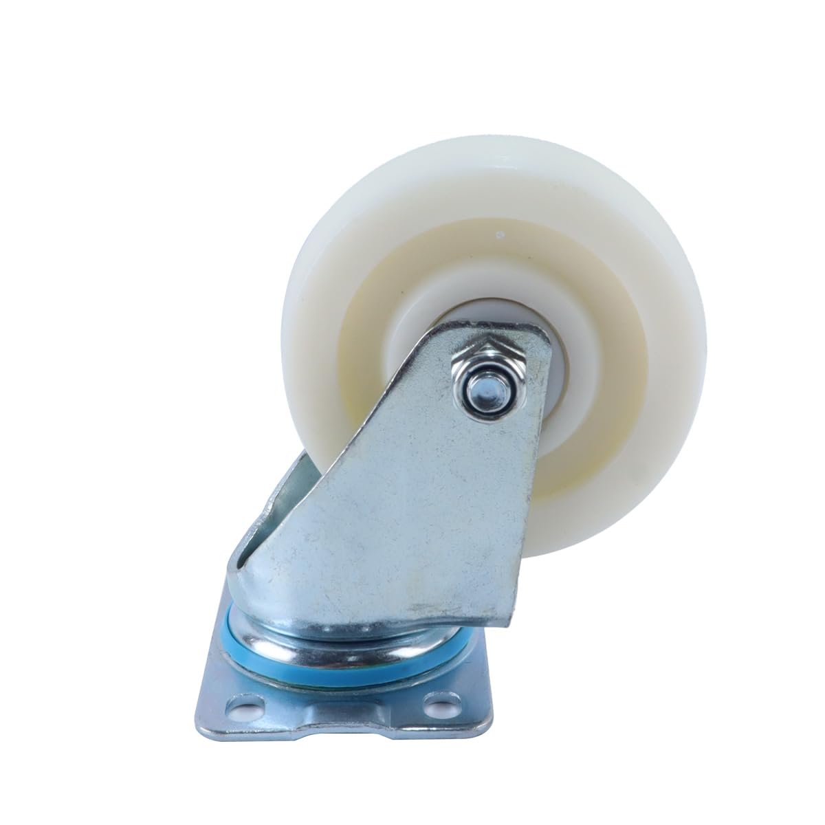 Qury 100mm 4 Inch Nylon Casters - Heavy Duty Swivel Set 120kg Each