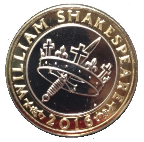 How many william shakespeare 2 coins are there How many william shakespeare 2 coins are there