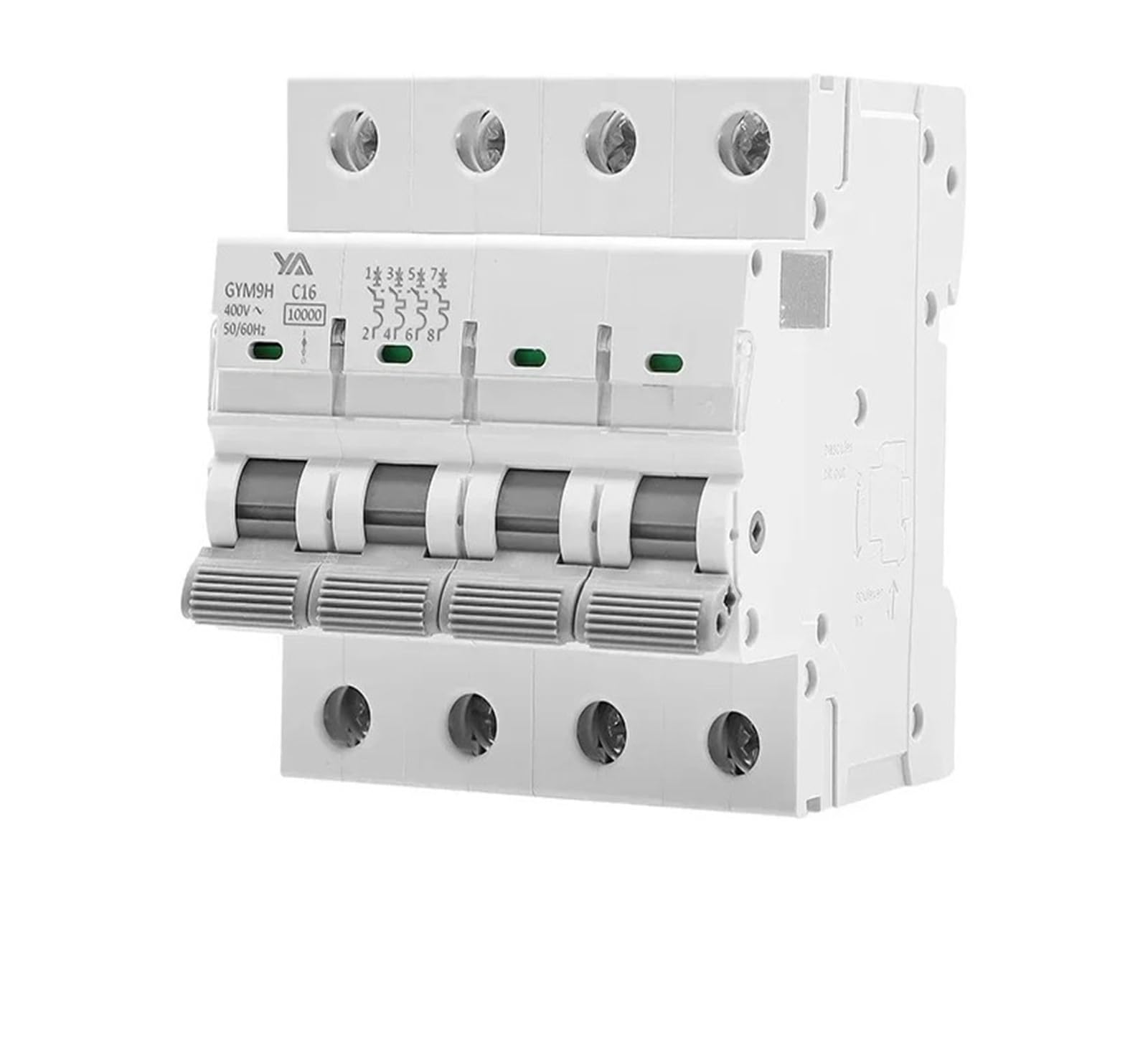 Wyłącznik 10KA 4P 16A 20A 25A 32A 40A 63A 220V