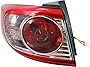 Evan-Fischer Tail Light Assembly Compatible with 2010-2012 Hyundai Santa Fe Outer Driver Side