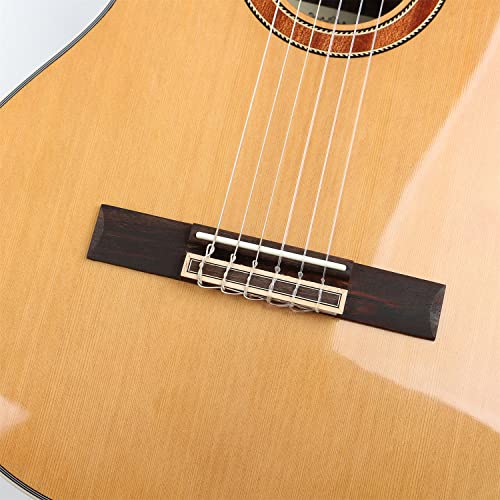 MEIeynt Guitare Acoustique coréenne en pin Massif – Bundle avec Sac de Transport, accordeur, Sangle, Cordes, médiators… - Les Beatles, Paul McCartney, John Lennon, RIngo Starr, George Harrison MEIeynt Guitare Acoustique coréenne en pin Massif - Bundle avec Sac de Transport, accordeur, Sangle, Cordes, médiators… – Image 8