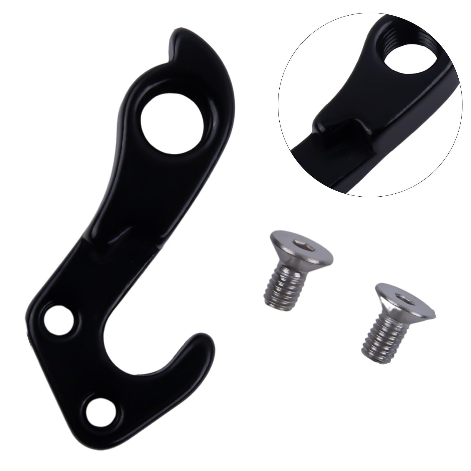 Forcellino deragliatore posteriore per bici #322175 per Trek 4 Series, 6000, 7.2-7.6 FX, serie 9, gancio posteriore in acciaio compatibile con mech tail