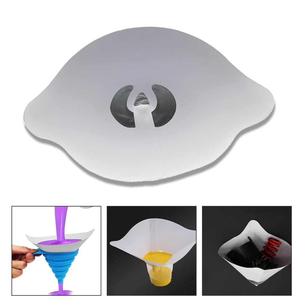 100pcs Paint Filter Paper Nylon Mesh Filter Paper Funnel Painting Filter Paper Nylon Mesh Paint Filter Mesh Paper Strainers Filter Paper for Oil Paint Paper Strainers for Oil Paint