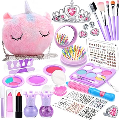 BEYAOBN Kit de Maquillaje Niñas, 33 Piezas Cover