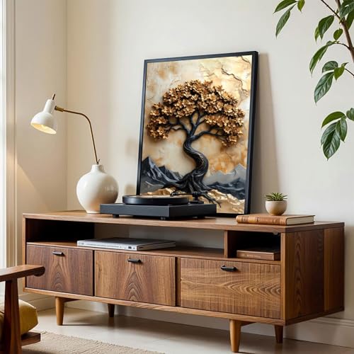 Image of The Castle Decor Abstract Art Multiple Frames Wall Painting for Living Room, Bedroom, and Hotels - Wooden Framed Digital Artwork (Multicolour1, 20x30 Inches)