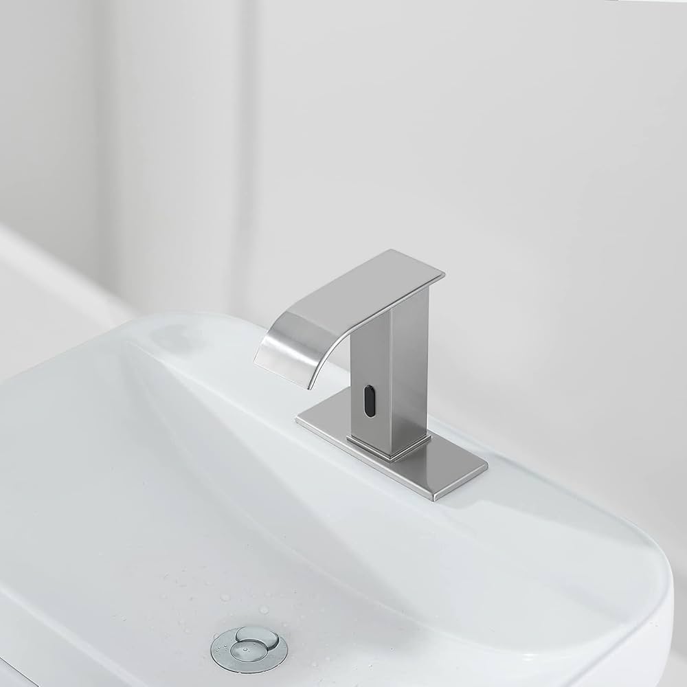 Amazon | Greenspring 自動センサー ブラッシュドニッケル タッチレス Amazon | Greenspring 自動センサー ブラッシュドニッケル タッチレス