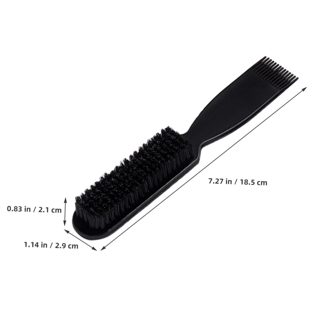 BIUDECO Beard Grooming Set 2pcs Vintage Manual Shaving Brush Comb Men's Beard Styling Hair Tool