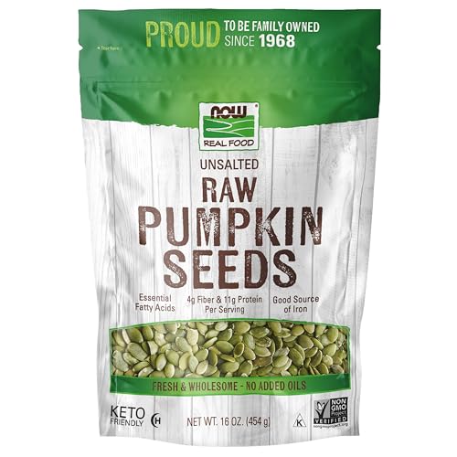 ★NOW Foods Raw Pumpkin Seeds, 16oz