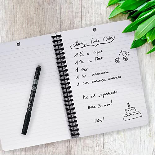 Cahier effaçable à l’infini Whynote A5, le bloc note réutilisable zéro déchet