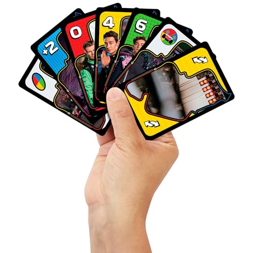 Mattel Games UNO F1 Kartenspiel, ab 7 Jahren, 2-10 Spieler – Ansicht 2