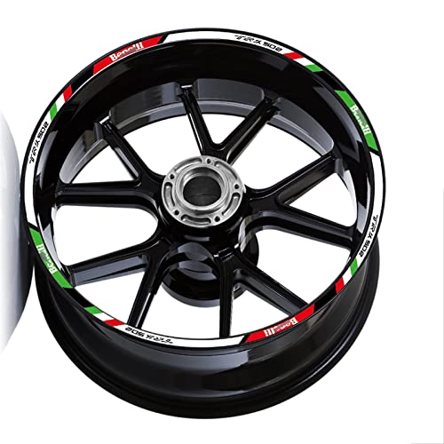 Motorrad Reflektierende Rad Aufkleber Felgen Streifen Reifen Nabenband Zubehör Wasserdicht Für Benelli TRK 502