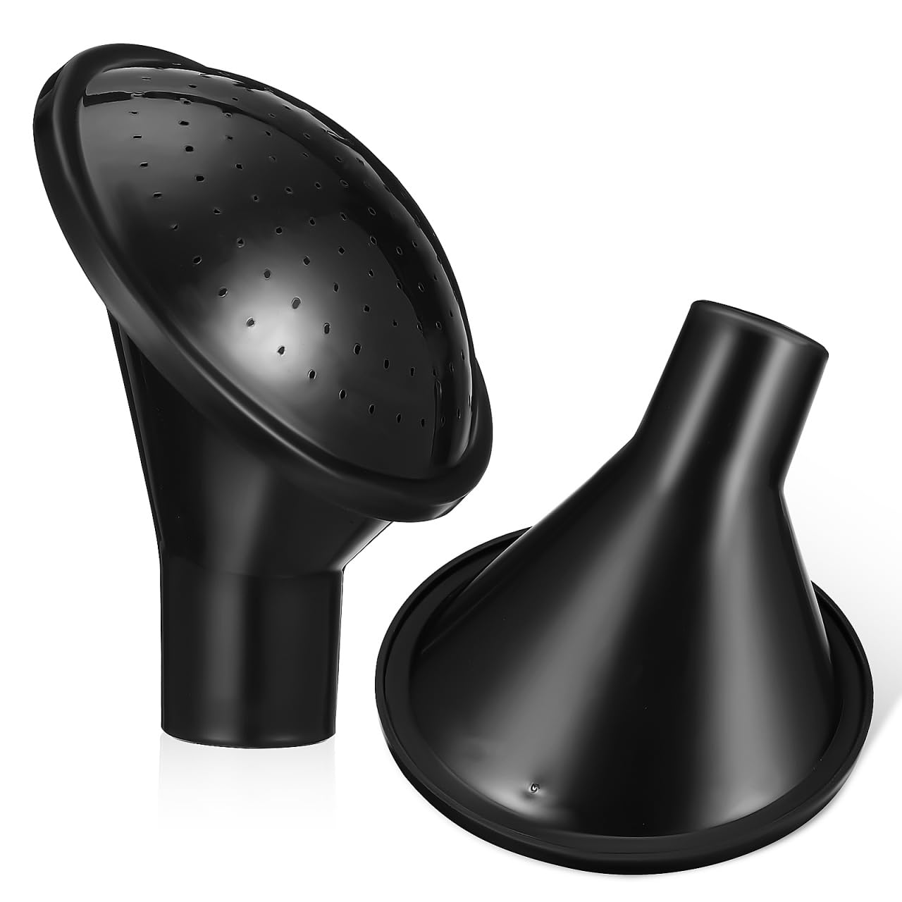 jojofuny 2Pcs Watering can Head Replacement Sprinkler Nozzle Plastic Garden Watering can Rose Head for Indoor Outdoor Use Easy Installation Precise Spray