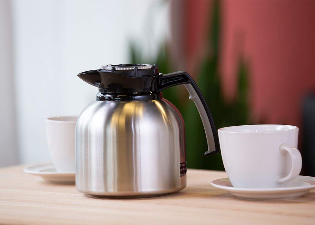 Service Ideas BNP19V4 Brew N' Pour Carafe with Timer, 1.9L