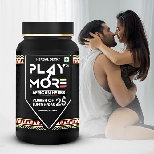 Herbal Deck Play More African Superherbs Herbal Powder | 150g Ayurvedic Wellness Blend for Vitality, Strength & Immunity | Powder for Stamina and Strength (PM-150G)