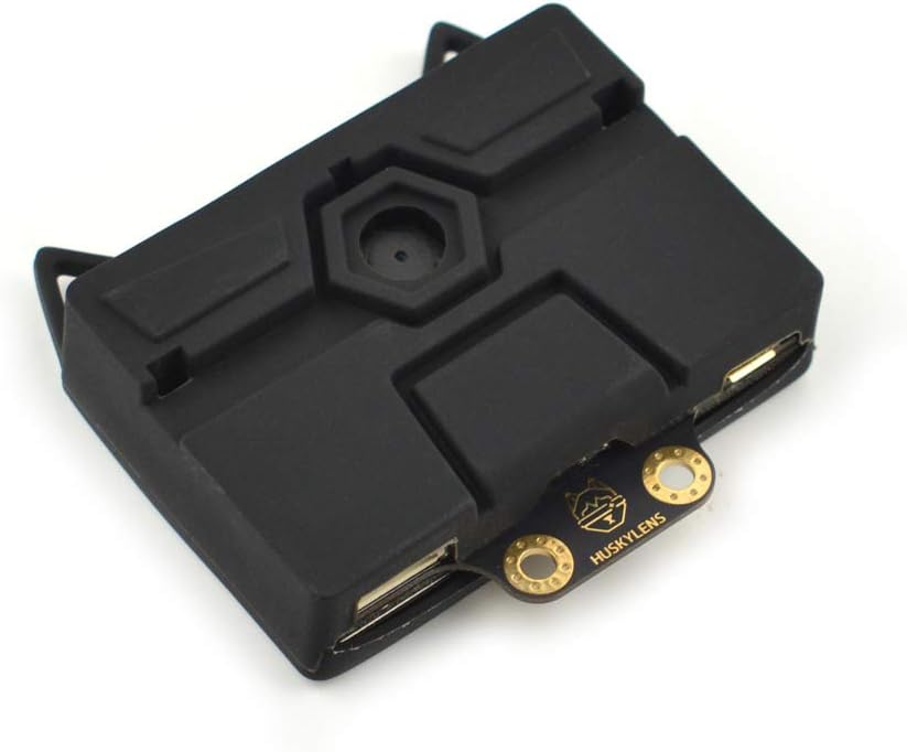 DFROBOT HUSKYLENS Smart Vision Sensor with Silicone Case for LattePanda, Raspberry Pi or Micro:bit | AI Camera Support Object/Line Tracking, Face/Object/Color/Tag Recognition