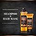 Hair Food Moisture Shampoo & Moisture Hair Mask Set Infused With Honey Apricot Fragrance, Free of Parabens and Mineral Oil