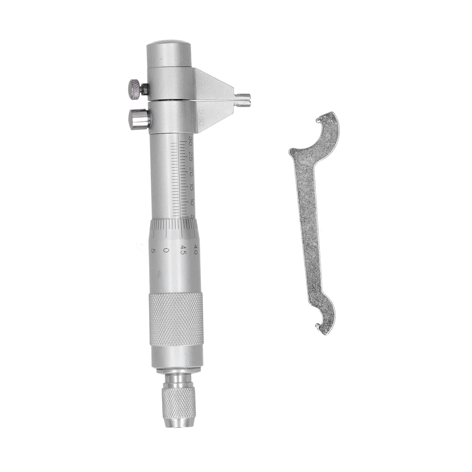 Internal Diameter Micrometer Set Precision Screw Measuring Tool Wooden Box for Workshop