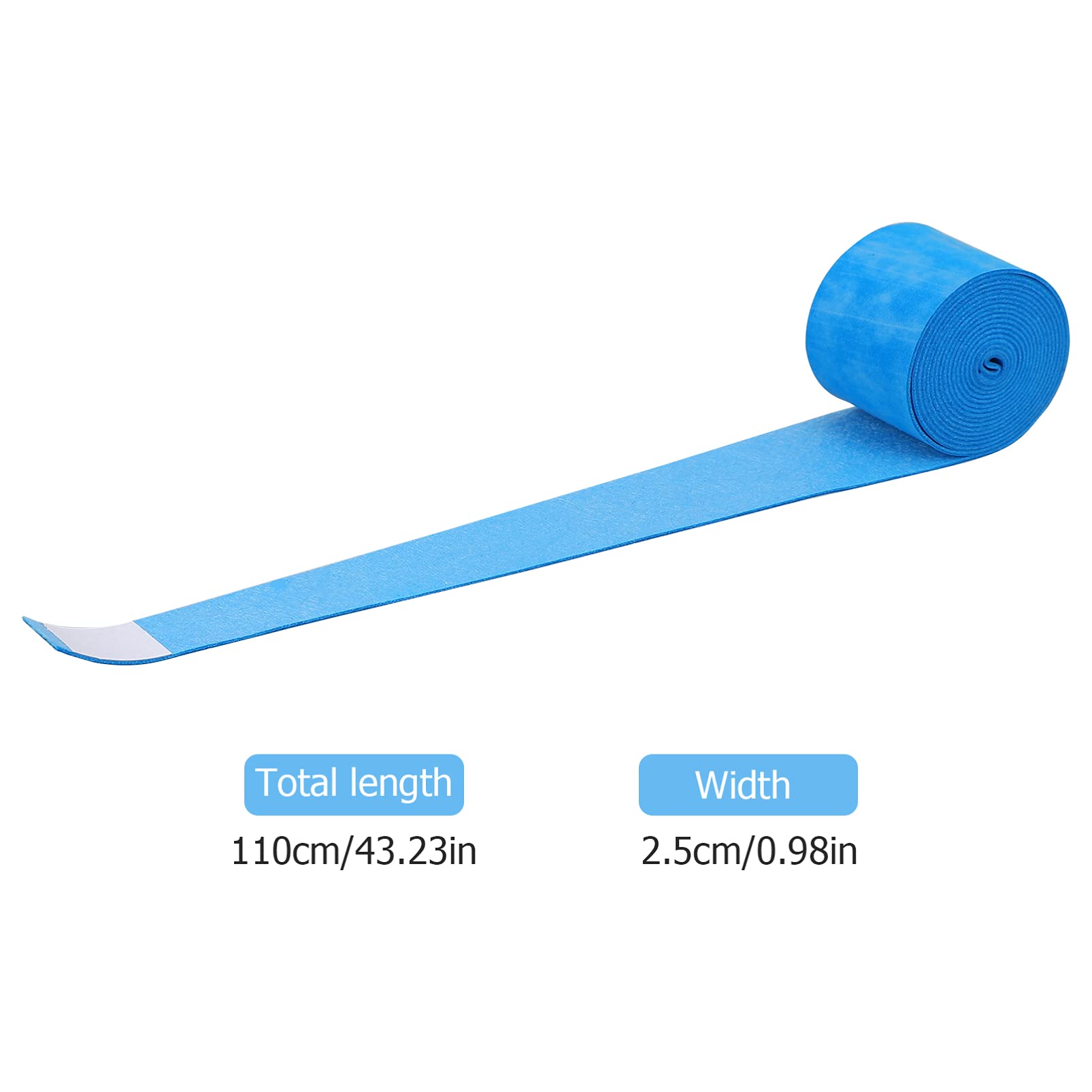 BESTonZON 6Pcs Badminton Overgrips Slip Racket Sweatband Grip Tape Durable PU Material Comfortable and Breathable for Tennis and Badminton Players Design