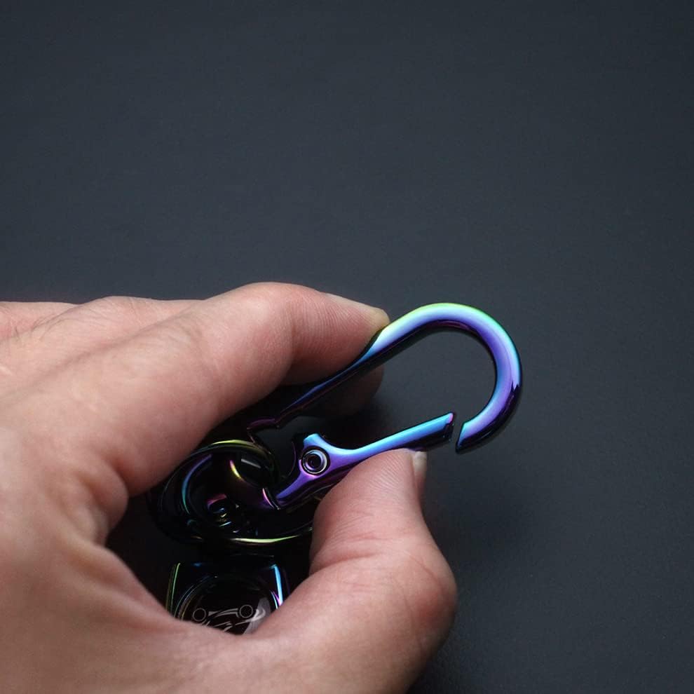 Miniatura 5 de FUYEJIA llavero de coche, llavero universal de llave de coche resistente de cuero para hombres y mujeres