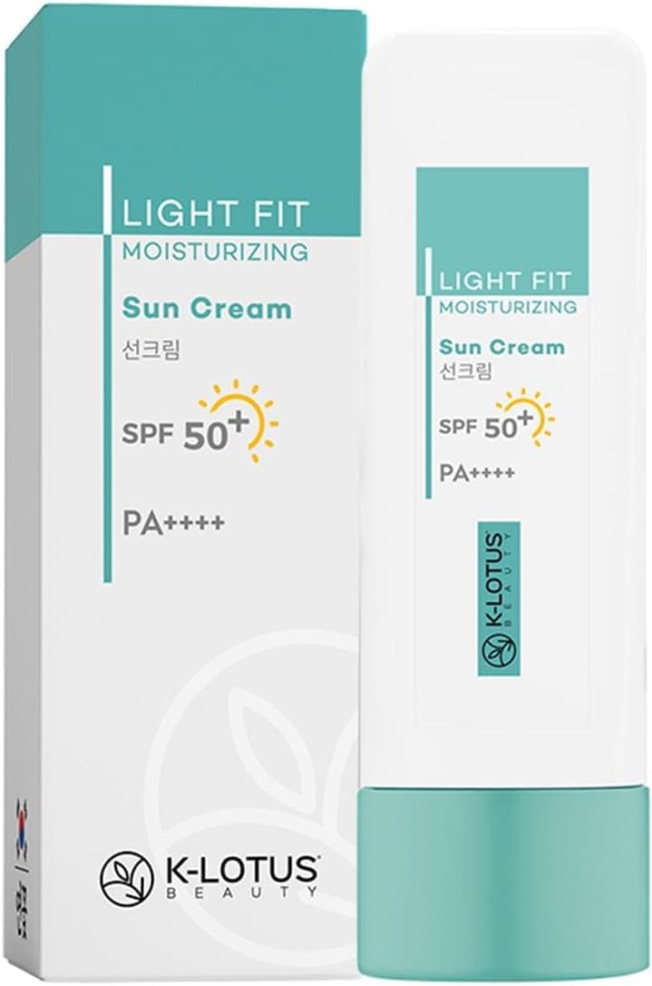K-LOTUS BEAUTY Light Fit Face and Body SPF 50+ Moisturizing Sunscreen PA++++ 50ml