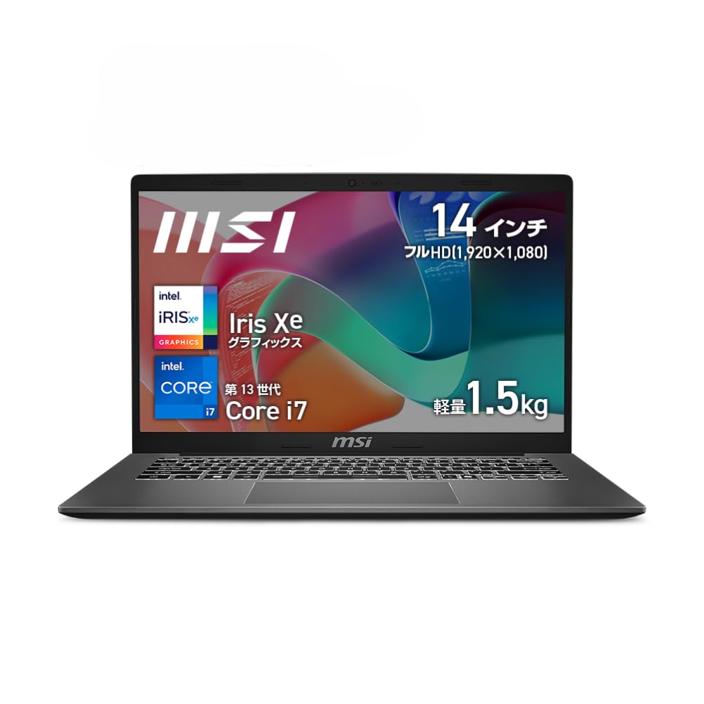 Amazon.co.jp: MSI ビジネス ノートPC Modern 14F 【薄型軽量