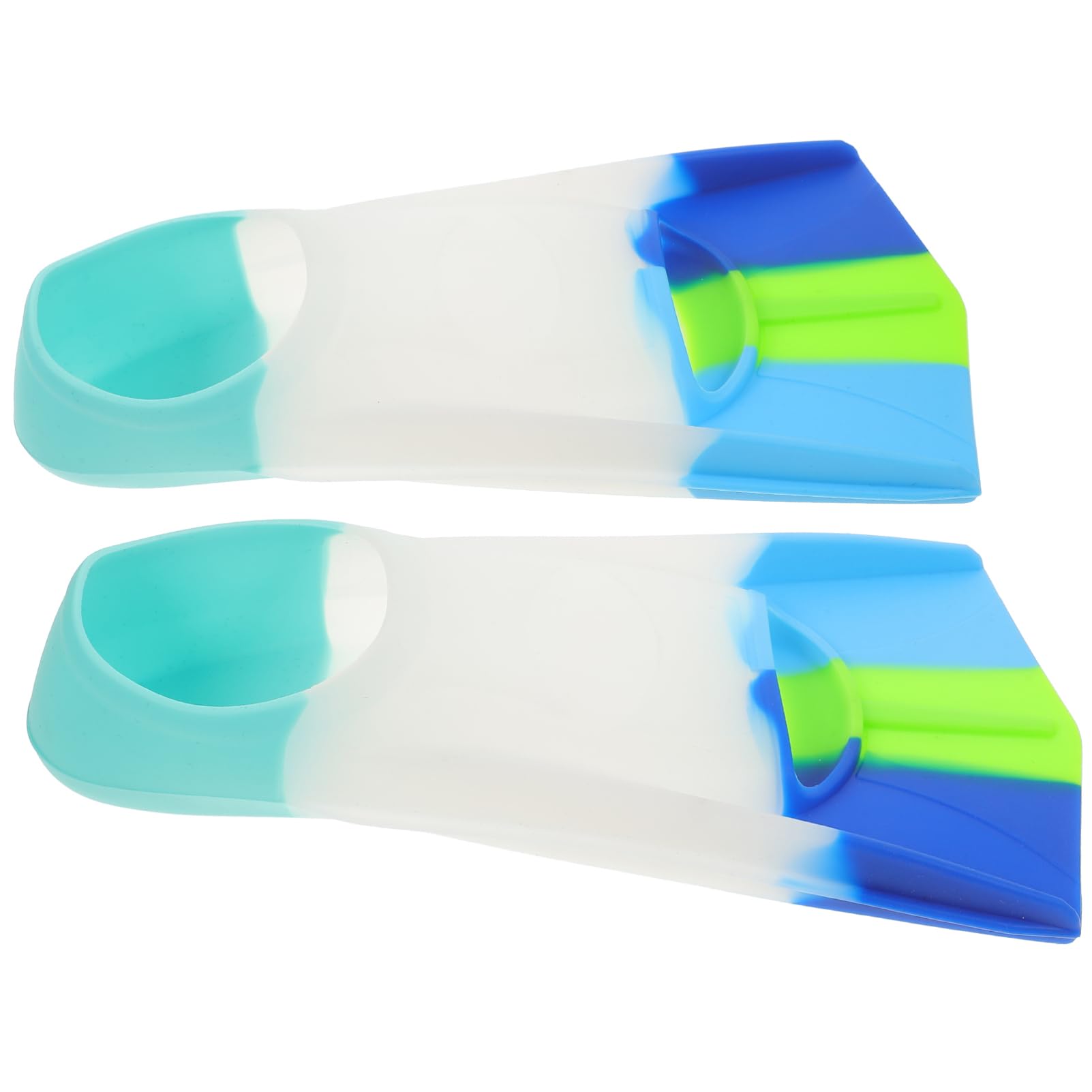 POPETPOP Swim Paddles for Lap Swimming Kids Flippers Diving Fins Comfortable Silicone Material