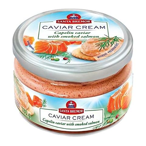Capelin Caviar with smoked Salmon Cover