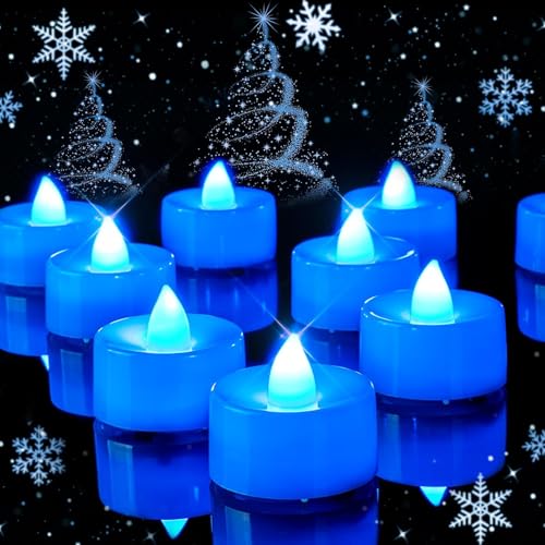 AMAGIC 24 Stück LED Teelichter Flameless Kerzen batteriebetrieben,...