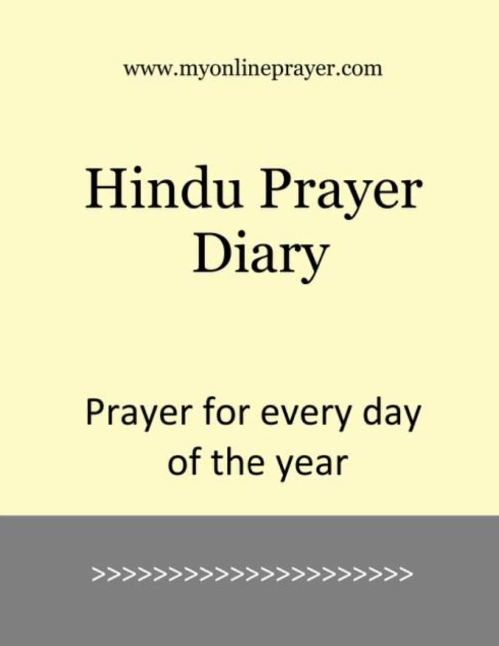 Hindu Prayer Diary