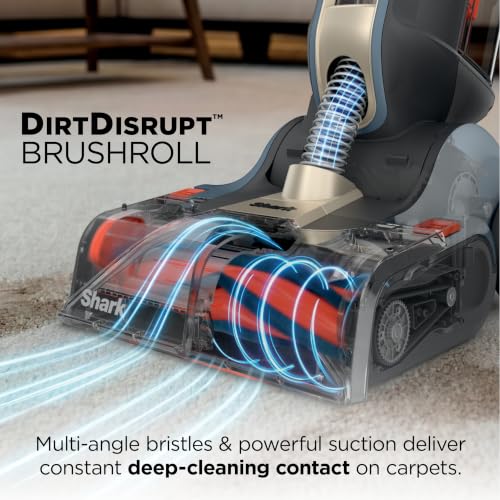 Shark CarpetForce Lightweight Upright Carpet & Area Rug Cleaner, EX501BRN - image 7