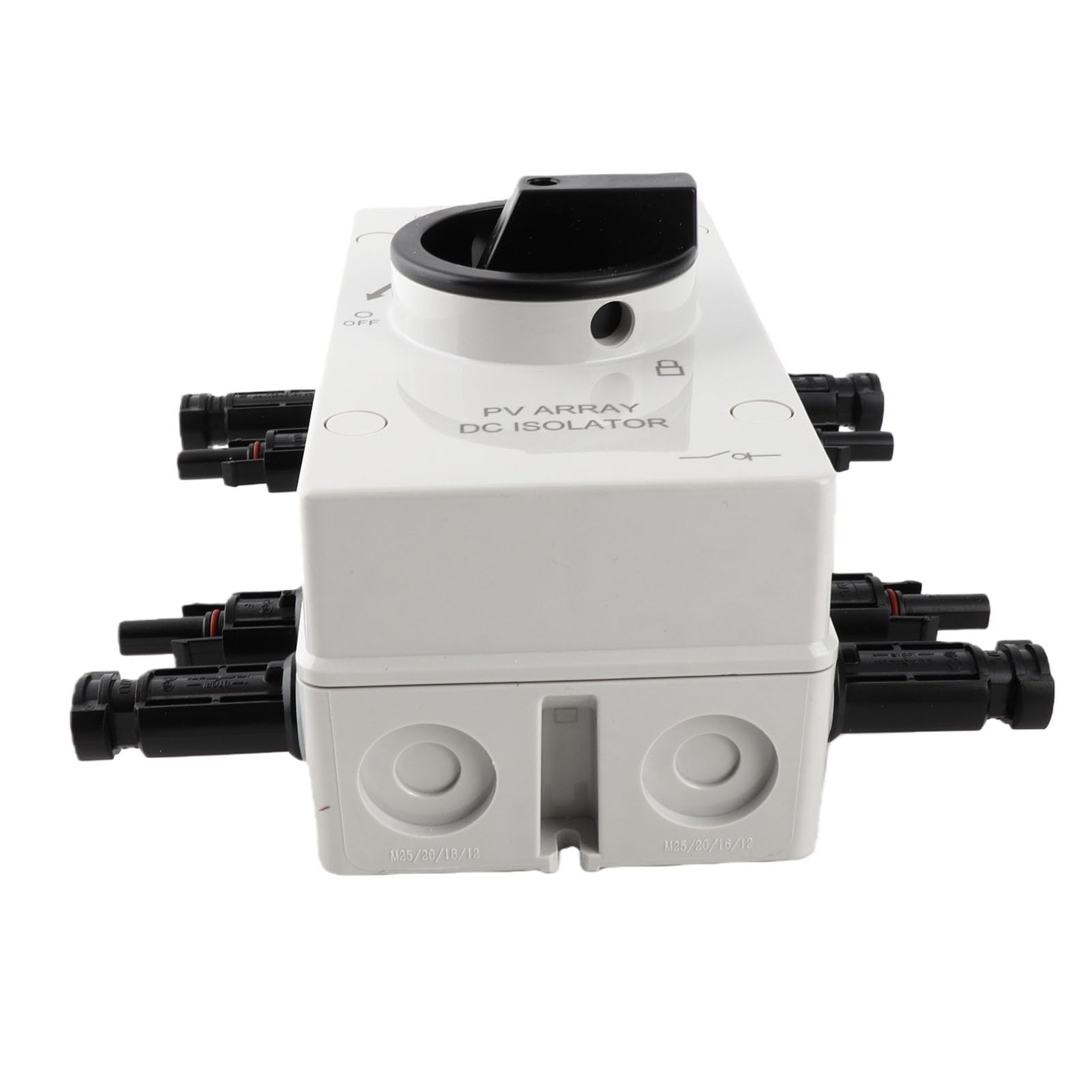 CCYLEZ Solar Trennschalter IP66 Wasserdicht 32A, DC Lasttrennschalter, für
