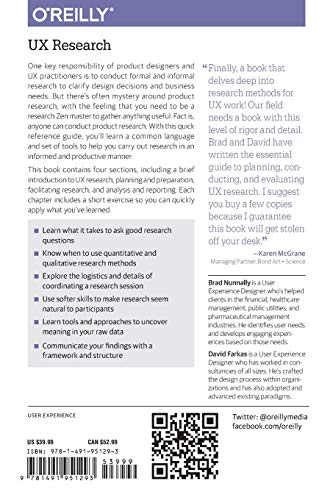 UX Research: Practical Techniques for Designing