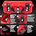 NANUK 920 Pro Photo Kit – Waterproof Travel Camera Hard Case with Padded Dividers & Lid Organizer, 16.7” x 13.4” x 6.8”, Dustproof & Impact-Resistant, Airline Carry-On Approved – Red