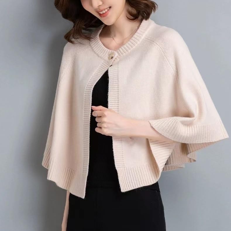 Générique Écharpes Courtes pour Femmes Ponchos et Capes Tricotés Châles Effet Cachemire Étoles Chaudes pour l'hiver Châles De Soirée pour Les Bals De Fin D'Année Noël et Les Mariages.