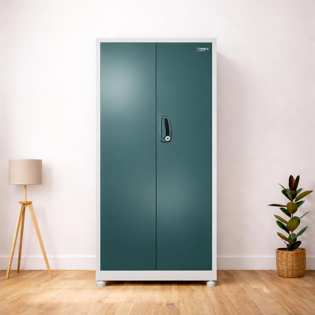 Cabinets/Almirah/Wardrobe 2 Door Almirah/Wardrobe for Home, Bedroom & Office | Powder Coated Finish | Ram Ganga 2 | Green-image-42