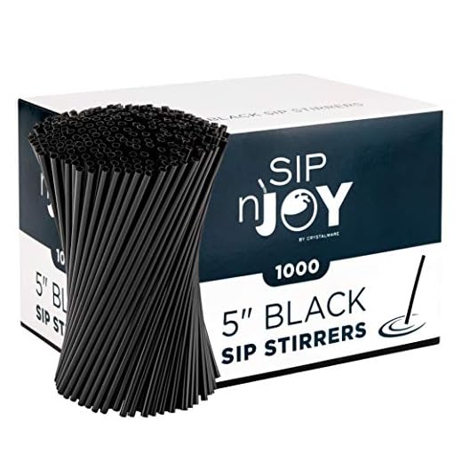 1000 Disposable Plastic Coffee Stirrers