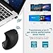 immagine 1LOETAD Mouse Verticale Wireless Mouse Ergonomico Silenzioso modalità Standby 6-Tasti 800/1200/1600 DPI con Design Ergonomico per PC, Desktop, Laptop, Mac