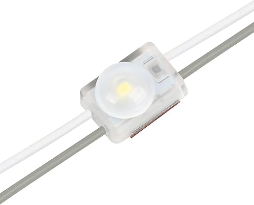 Q QINGCHEN Mini módulo LED 3000K blanco cálido UL listado DC12V 036W luz decorativa impermeable para caja de luz letreros de publicidad con cinta