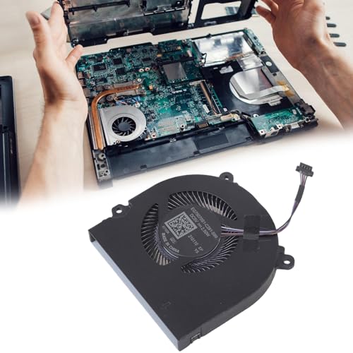 Ventilador metálico para enfriamiento de laptop silencioso miniatura 2