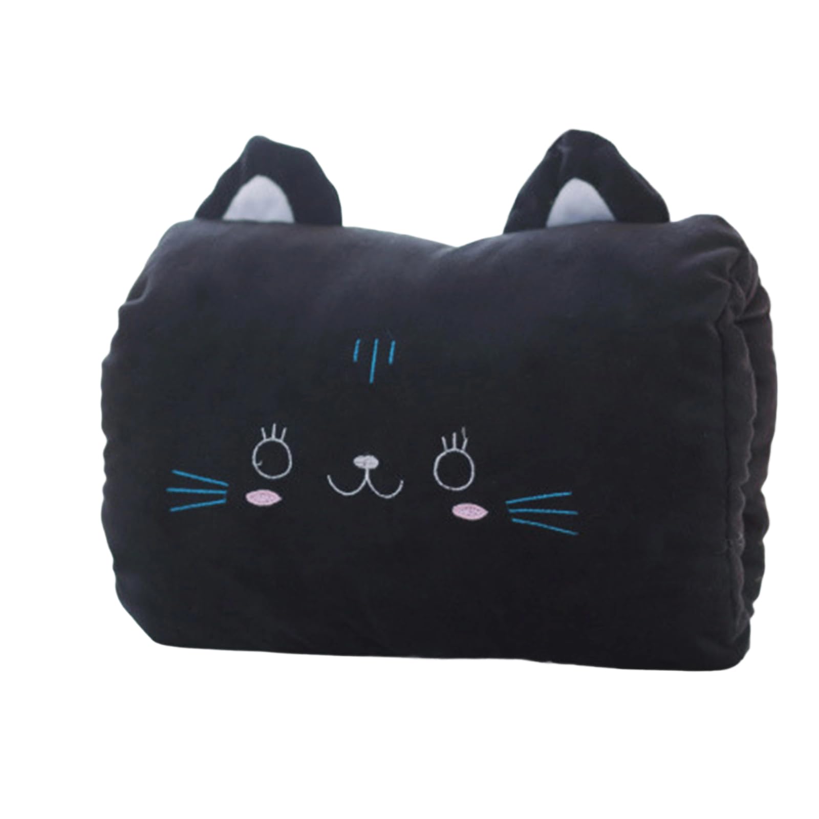 Qcbuegof B Lovely Cartoon Hand Pillow Cushion Soft Filled Travel Sleeping Companion Warmer Pillow For Winter