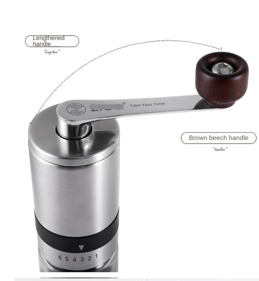 Molinillo Café Molino Cafe Molinillo De Café En Grano, Molinillo De Mano, Máquina De Café, Molinillo De Mano Portátil Ajustable, Aparato De Café Moledor De Cafe