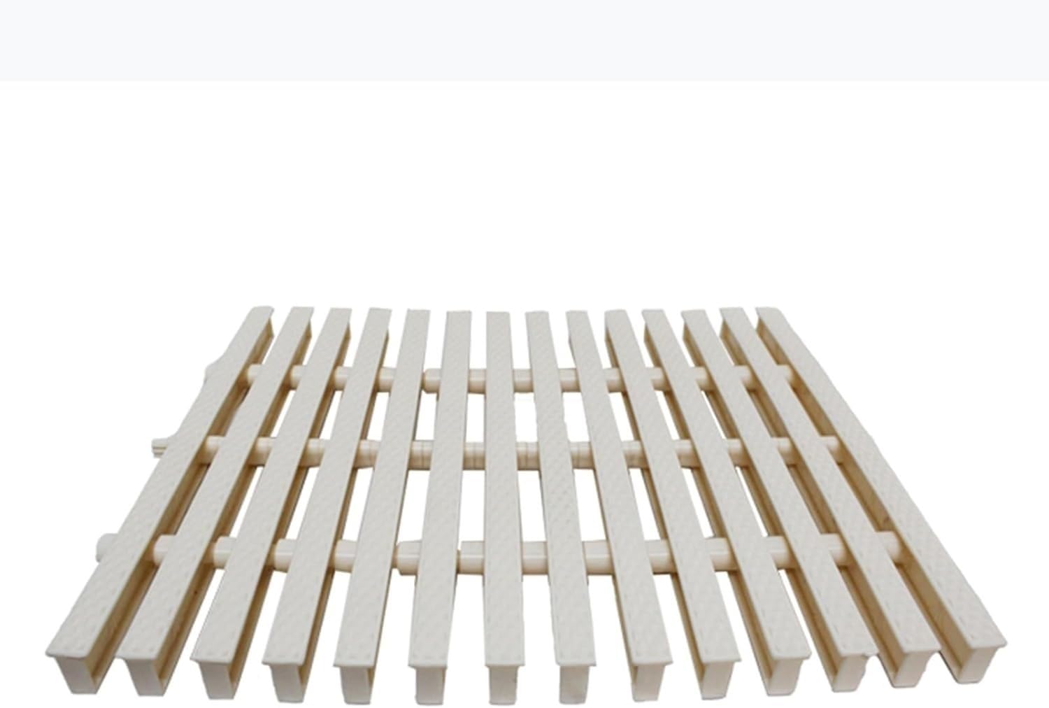 Rejillas de Desagüe para Piscina, Rejilla de Drenaje de Piscina de plástico PPS, Color Blanco, 15-30 x 100 cm(25x100cm)