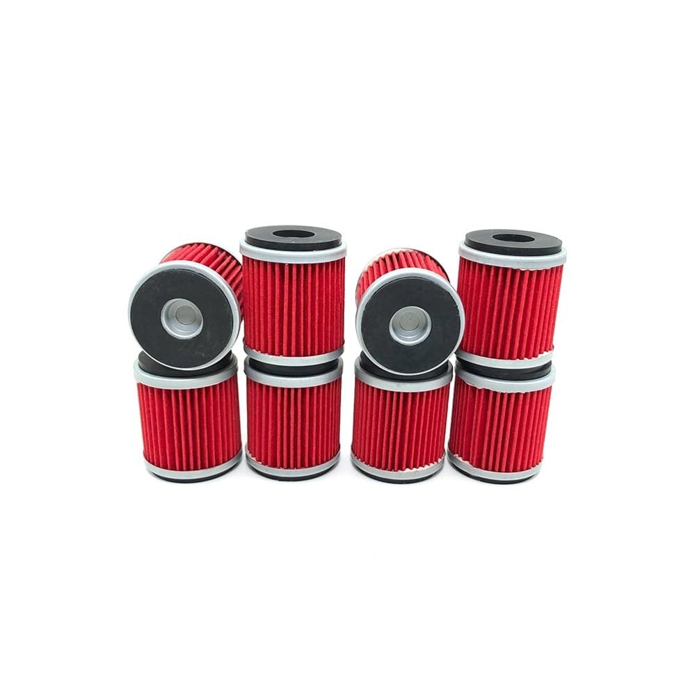 2~8 szt. elementów filtra oleju motocyklowego i filtrów paliwa do YMH YZ250F YZ250F WR250F WR450F WR250X WR250R Motocross Strony(8 Pcs)